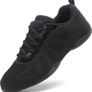 Girls Cheer Shoes Lightweight Non-Slip Arch Support for Cheerleading Dance Gymna